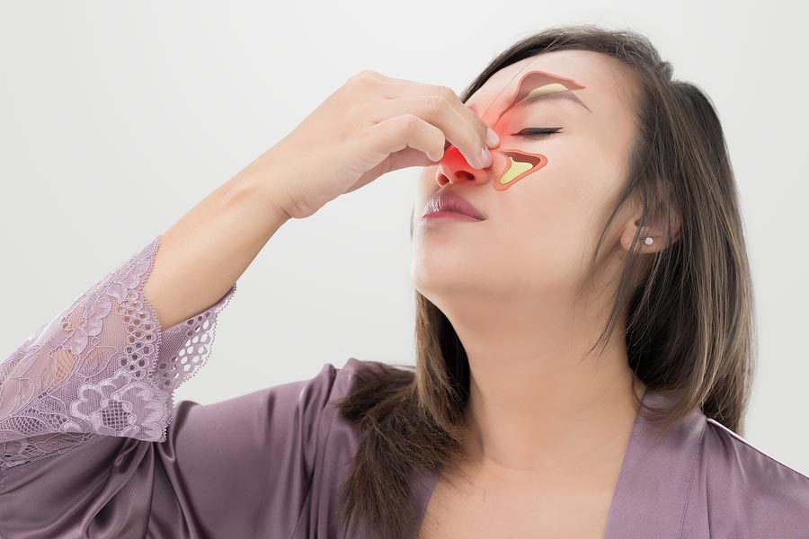 If you have a sinus infection